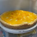 El cooksnap de Magela Silvera cuando hizo Tarta de durazno.