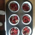 El cooksnap de Maria Jose Millar cuando hizo Keto: Muffins de frambuesa.