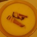Mónika Ádám Cooksnap-ja, amikor elkészítette a(z) Sárgaborsó krémleves sonkával receptet.