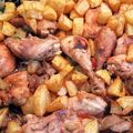 El cooksnap de Consol Gil cuando hizo Horneado de pollo a la cerveza y miel.