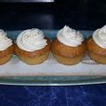El cooksnap de Sabrina cuando hizo Cupcakes de zanahoria y frutos secos decorados con frosting de queso crema.