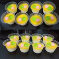 Cooksnap dari Ria Suryani untuk resep PUDING SUTRA saus Mangga + topping Agarrasa