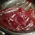 El cooksnap de paula andrea cuando hizo Salsa dulce bbq.