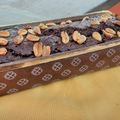 El cooksnap de Silvana Ester Arrieta cuando hizo Budín de avena, cacao amargo, frutos secos y banana sin harina.