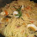 El cooksnap de Esther Ariza Sánchez cuando hizo Spaghetti con frutos de mar🍝🐙🦐🦀.