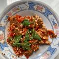 Cooksnap dari Khalisah Rahma untuk resep Tempe Penyet Kemangi Sambal Mentah
