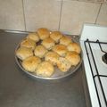 El cooksnap de alicia cuando hizo Bollos de Pan camperos con chicharrón.