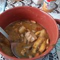 El cooksnap de Andy Guarol cuando hizo Encebollado de albacora.