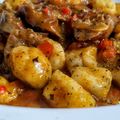 El cooksnap de 🌺Zandry ABRADELO🌺 cuando hizo Ñoquis caseros y tuco con chorizo.