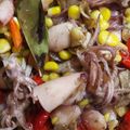 Cooksnap dari Devika Marina 89 untuk resep Tumis cumi asin jagung manis cabe ijo
