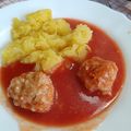 Beata C Cooksnap-ja, amikor elkészítette a(z) Paradicsomos húsgombóc receptet.