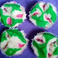 Cooksnap dari Rosalia untuk resep Bolu kukus semangka mekar
