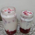 Cooksnap dari Ade Aminah/14262953 untuk resep Korean Strawberry Milk Latte