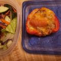 Debbie Norton's cooksnap of when they made Stuffed Red Bell Peppers (Without Rice).