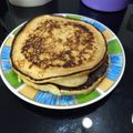 El cooksnap de claudia cuando hizo Pancakes/Hotcakes.