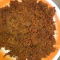 bilkisu Rabiu Ado's cooksnap of when they made Dambu.