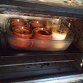 El cooksnap de Shirley cuando hizo Leche Asada en Vasitos Descartables.