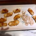 El cooksnap de Yolanda Ramos cuando hizo Quesitos (pastelitos de hojaldre con queso crema).