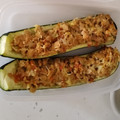 El cooksnap de mony cuando hizo Calabacines rellenos de carne.