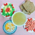 Cooksnap của ADDP khi họ làm theo món Súp Bí Đỏ ăn kèm Bánh Mì