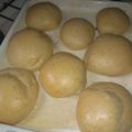 El cooksnap de Aquiles Cejas cuando hizo Pan para hamburguesas.