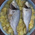 El cooksnap de Ari Rodriguez cuando hizo Dorada al horno con patatas.