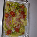 El cooksnap de Isabel Pizarro cuando hizo Pollo asado con almendras y piñones.