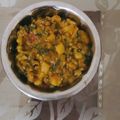 Nirmala Rajput का कुकस्नैप जब उन्होंने मेथी गाजर मटर आलू की सब्ज़ी (Methi gajar matar aloo ki sabzi recipe in Hindi) बनाया था।