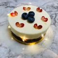 Eunice 的 黑白巧克力雙層慕絲蛋糕 cooksnap