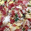 Ford Dominique's cooksnap of when they made Breakfast Fried Rice.