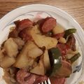 sgrctd10's cooksnap of when they made Smothered smoked sausage and potatoes.