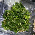 Cooksnap dari Bhita Hervita untuk resep Sigeumchi Namul 시금치나물 (Salad bayam ala korea)