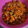 Cooksnap dari Raysyacitra Sulistyowati untuk resep Sosis Bakso Asem Manis |masakan rumahan