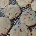 TiaMariaH's cooksnap of when they made Irvixen's M&M Sugar Cookies - Bakery Style.