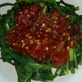 Cooksnap dari Siti Patimah untuk resep Rujak kangkung