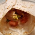 El cooksnap de MaryGlory cuando hizo Wrap de pollo con Tomate y Aguacate.