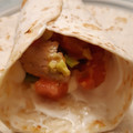 El cooksnap de MaryGlory cuando hizo Wrap de pollo con Tomate y Aguacate.