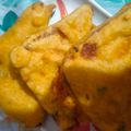 Jayanti Singh 's cooksnap of when they made Bread Pakoda.