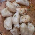 El cooksnap de Patricia Artichuk cuando hizo Capeletis de ricotta, pollo y nuez con masa precocida casera.