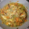 El cooksnap de David Angel cuando hizo Cazuela de arroz de alitas de pollo.