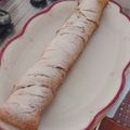 El cooksnap de nora medina nuñez cuando hizo Strudel de manzanas.