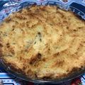 El cooksnap de Alicia Yunis cuando hizo Crumble especiado de manzana 🍎 y arándanos.