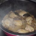 El cooksnap de Maka Sfc cuando hizo Pollo con vino blanco y champiñones rápida.