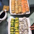 El cooksnap de isidorasalvatierra cuando hizo Sushi.