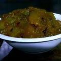  Chef Richa pathak. का कुकस्नैप जब उन्होंने सीता फल की सब्जी(sita phal ki sabzi recipe in hindi) बनाया था।
