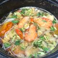 Cooksnap của Bòn Bon khi họ làm theo món Canh chua tôm
