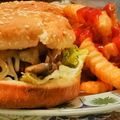 Cedric Wilmore's cooksnap of when they made Mushroom and Swiss Burgers.