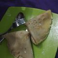 El cooksnap de Michelle Márquez cuando hizo Crepas dulces.