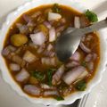 Pooja Singh's cooksnap of when they made Chhole Bhature.