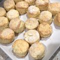 El cooksnap de Guille Fernández cuando hizo Scones de Queso.